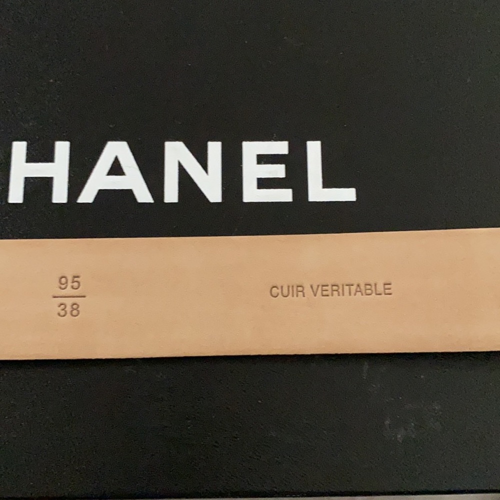 Authentic Chanel unisex belt - Picture 7 of 8